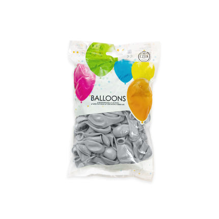 Balony szare 13cm 100szt