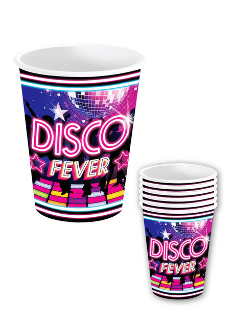 Kubki Disco 70S 240ml 6szt