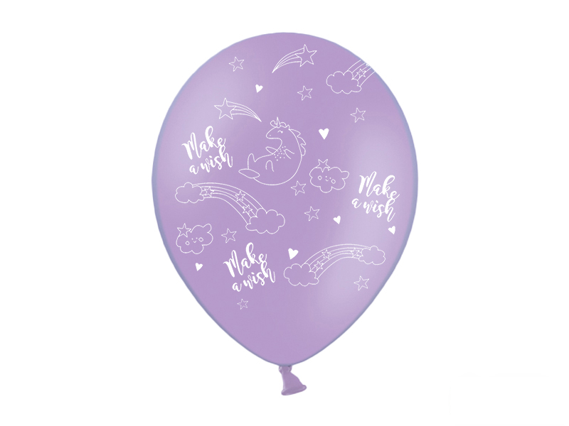 Balony jednorożce 30cm 6szt