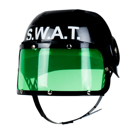 Kask dziecięcy Swat Czarny Zielony