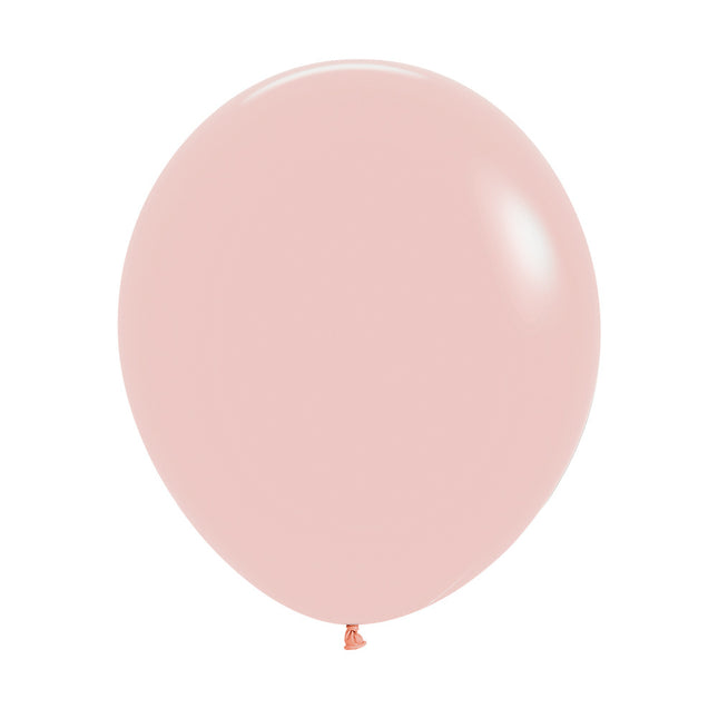 Balony Pastel Matte Melon 45cm 25szt