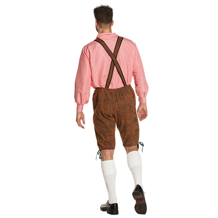 Lederhosen Brown i bluzka