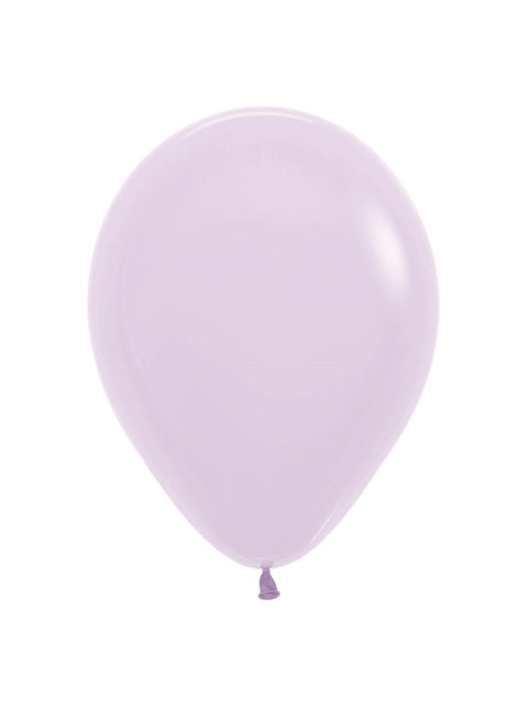 Balony Pastel Matte Lilac 23cm 50szt