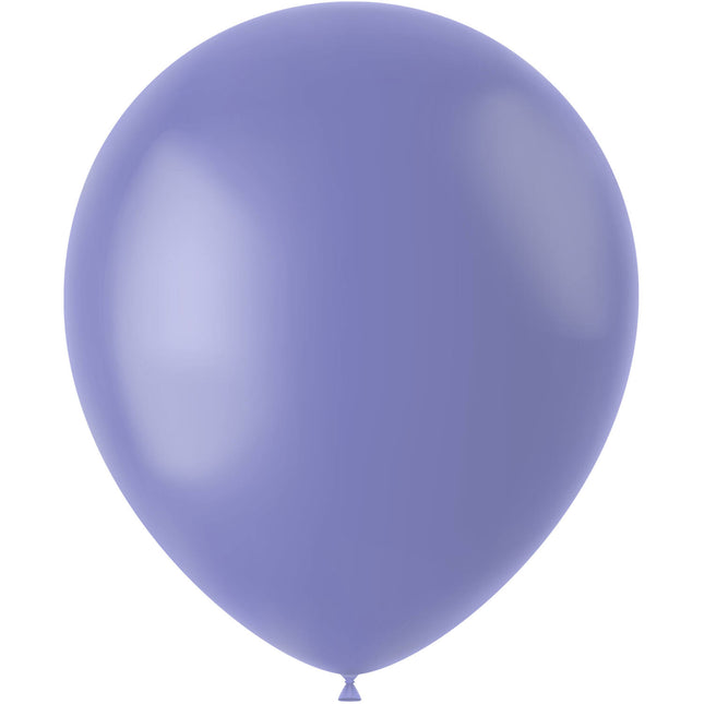 Balony lawendowe chabrowe niebieskie 33cm 100szt