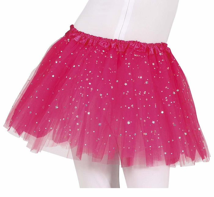 Fuchsia Tutu Stars 30cm