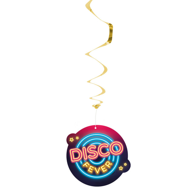 Dekoracja wisząca Disco Fever 85cm 2szt.