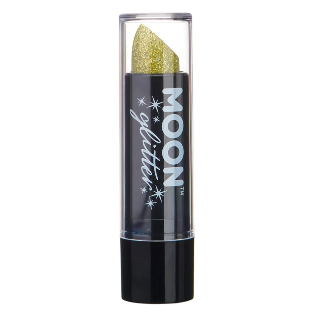 Moon Glitter Holographic Glitter Lipstick Gold 4.2g