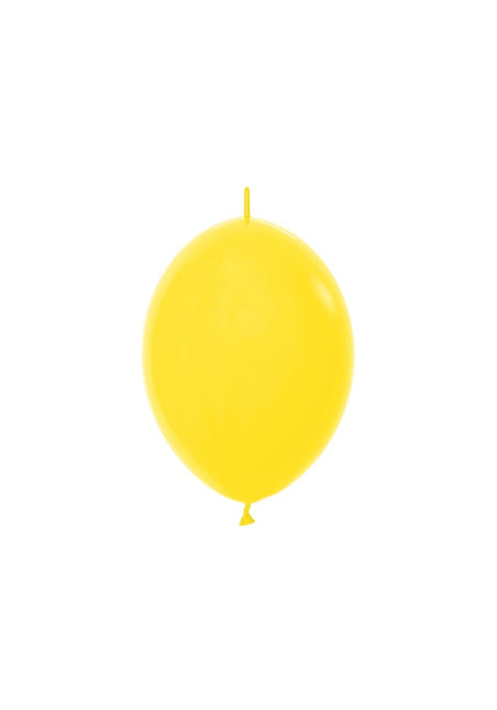 Balony żółte 15cm 50szt