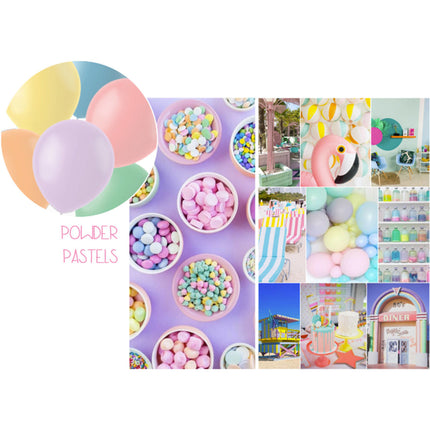 Balony kolorowe Pastel 13cm 50szt