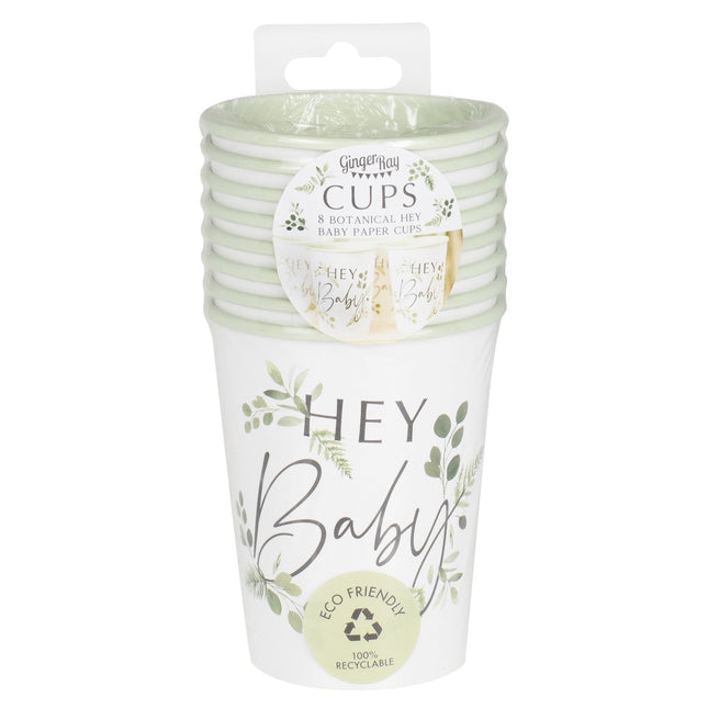 Kubki Hey Baby 266ml 8szt