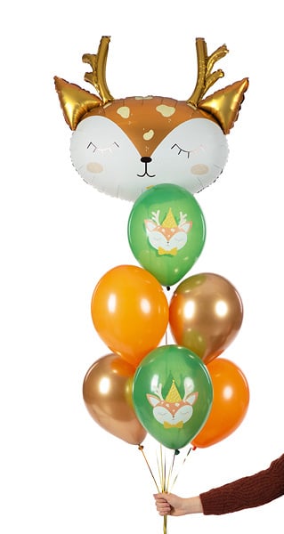 Balony jelenie 30cm 6szt