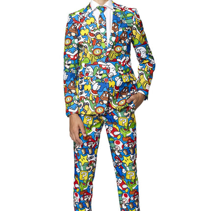 Super Mario Suit Boy Teen OppoSuits