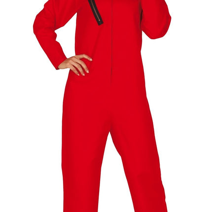 La Casa de Papel Red Overall Ladies