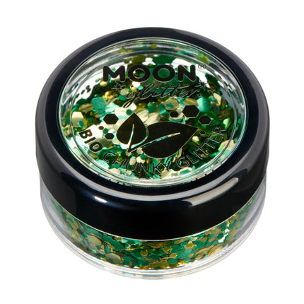 Moon Glitter Mystic Bio Chunky Glitter Shamrock 3 g