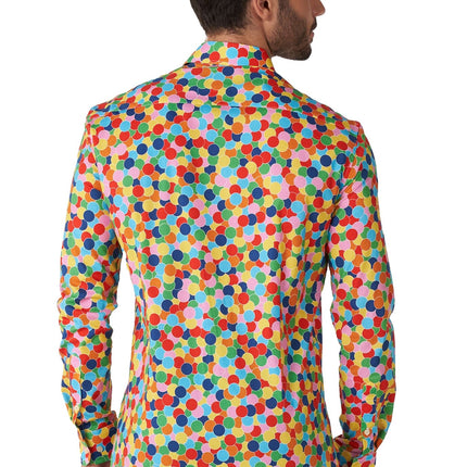 Party Confetti Shirt Men OppoSuits