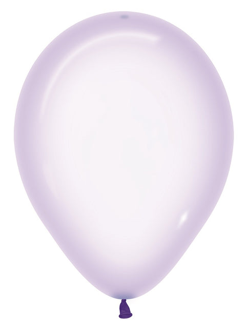 Balony Crystal Pastel Lilac 350 30cm 50szt