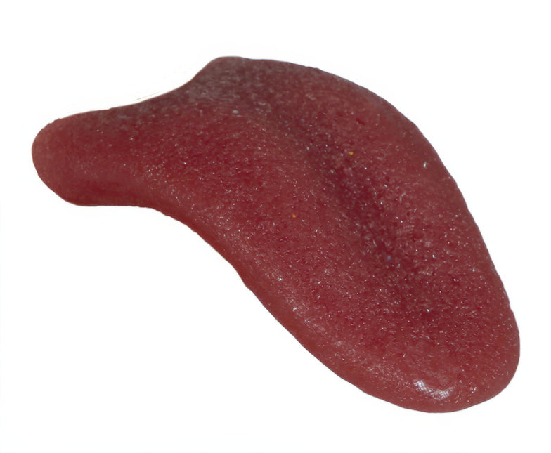 Różowy sztuczny język 6 cm