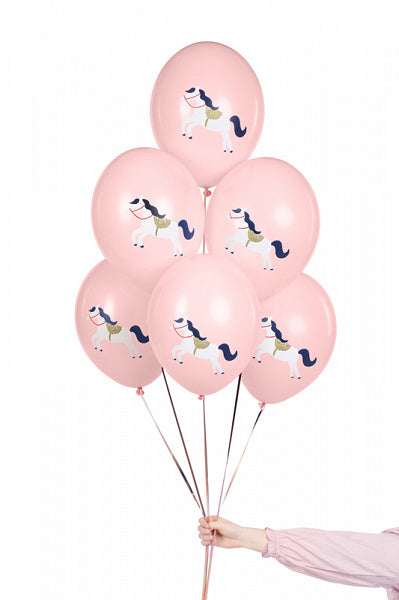 Balony konie 30cm 6szt