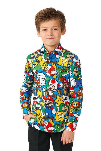 Super Mario Shirt Boy OppoSuits