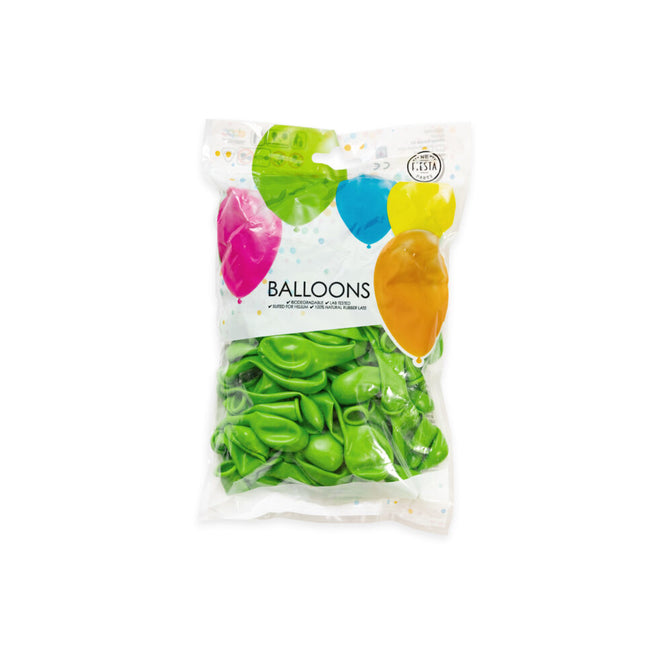 Balony limonkowe 13cm 100szt