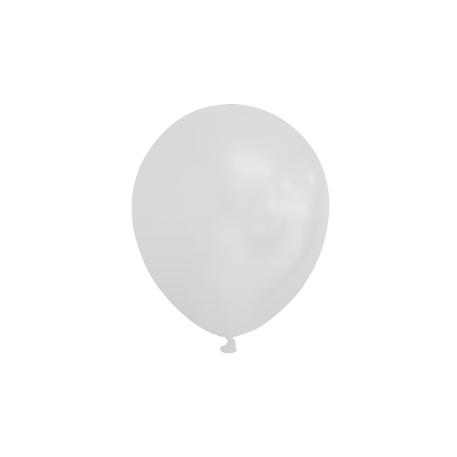 Balony szare 13cm 100szt