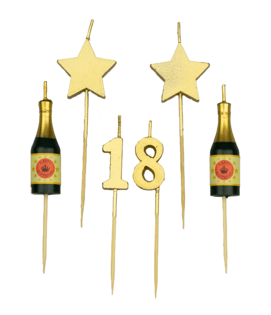 Świece 18 Years Champagne 17,5 cm