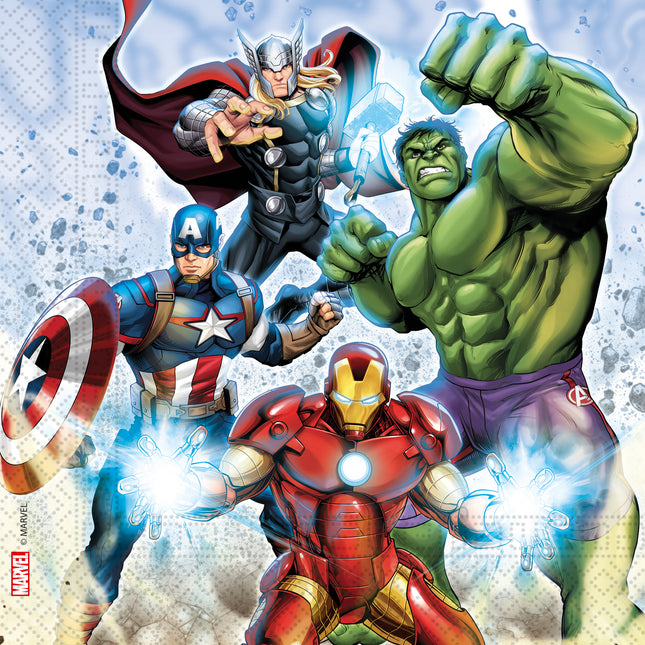 Serwetki Avengers Infinity Stones 33cm 20szt