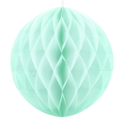 Honeycomb Ball Mint Green 30cm