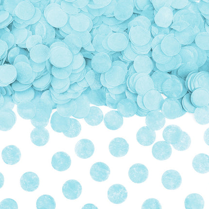 Confetti Rounds Light Blue