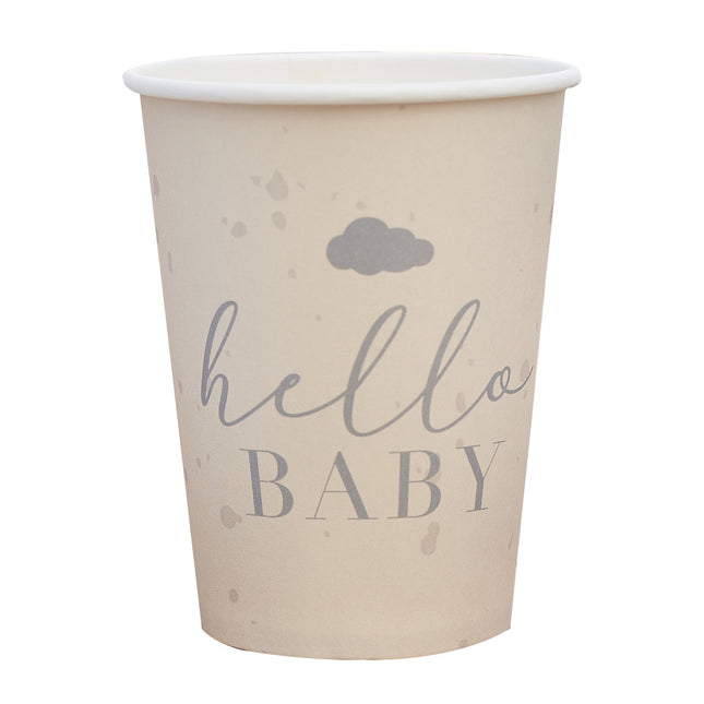 Kubki Hello Baby 266ml 8szt