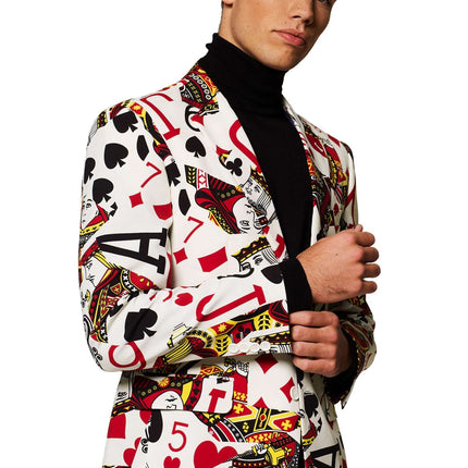 Casino Playing Cards Blazer Men OppoSuits