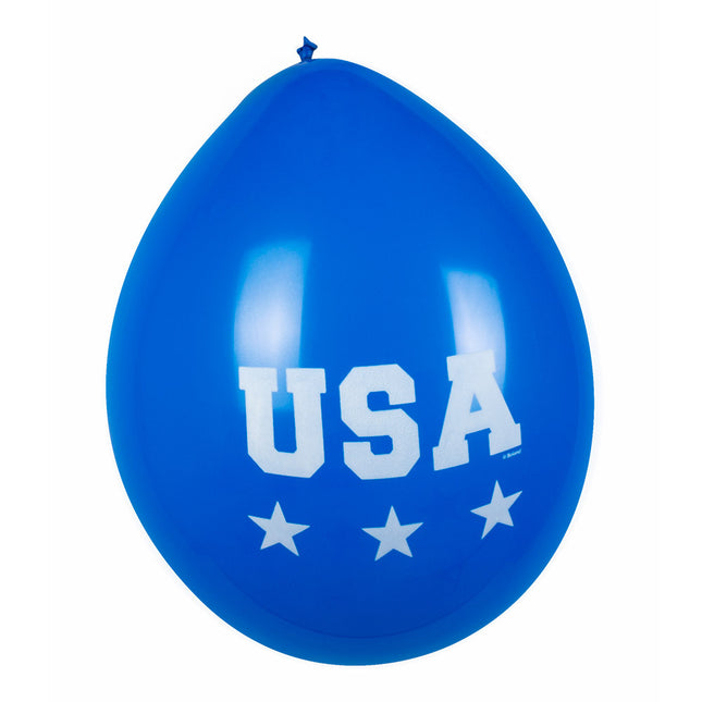 Balony USA 25cm 6szt