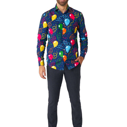 Party Balloons Shirt Men Suitmeister