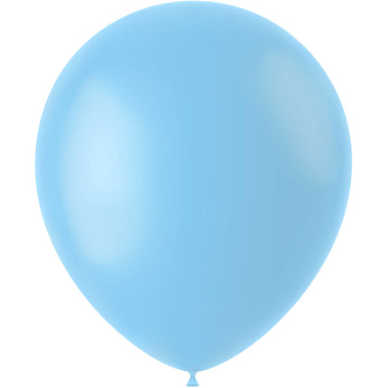 Balony jasnoniebieskie pudrowy błękit 33cm 10szt