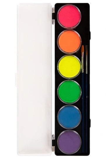 Hobby Watercolour Neon Palette 10gr 6szt