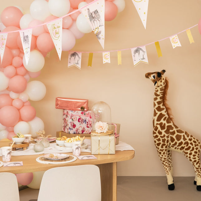 Girlanda Safari Pink Birth 4m