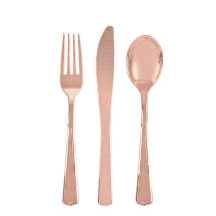 Sztućce Rose Gold 19,7 cm 18 szt.