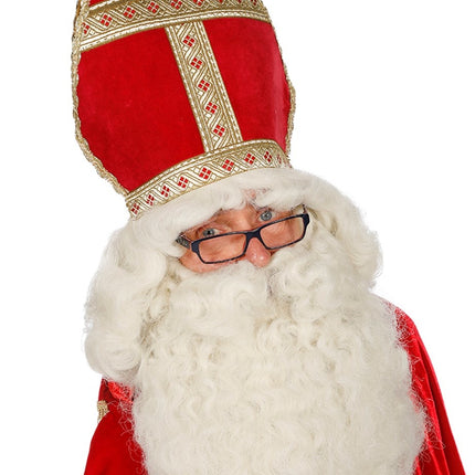 Luksusowa broda i peruka Sinterklaas