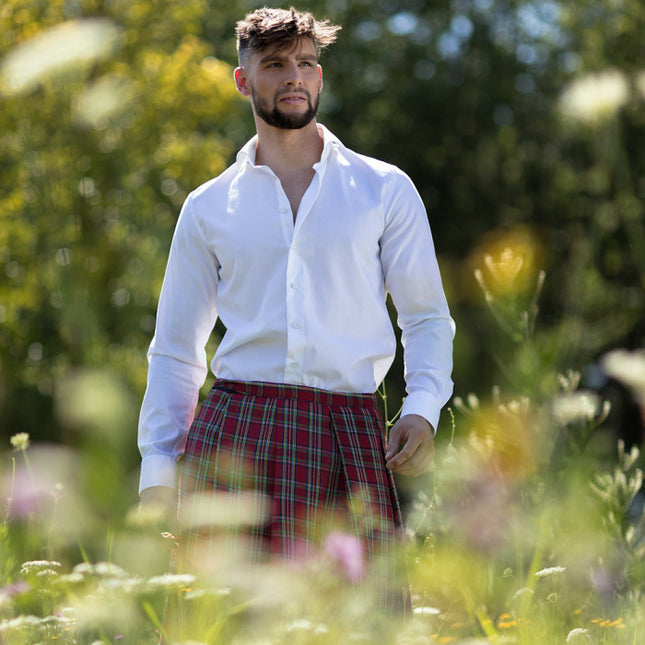 Scottish Kilt Red