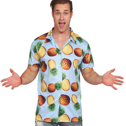 Hawaii Shirt Pineapples