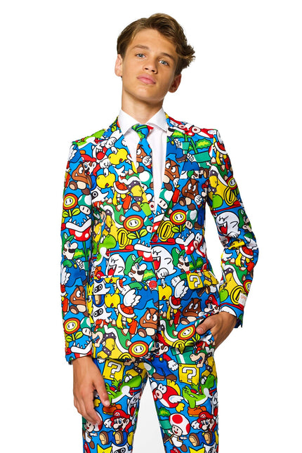 Super Mario Suit Boy Teen OppoSuits