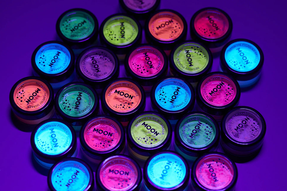 Moon Glow Neon UV Pigment Shakers Intense Pink 5g