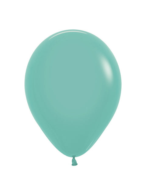 Balony Aquamarine 23cm 50szt