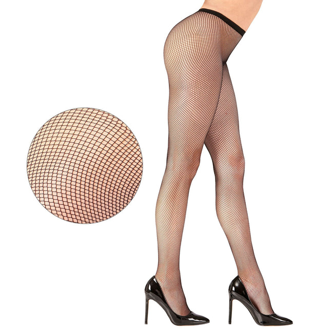 Czarne rajstopy Fishnet Stretch