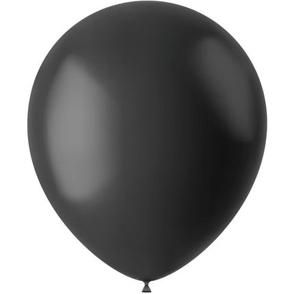 Czarne balony Midnight Black 33cm 10szt