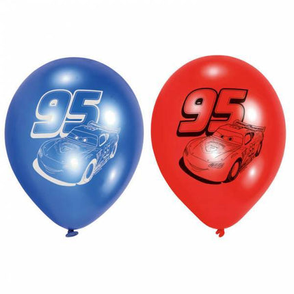 Balony Cars 23cm 6szt