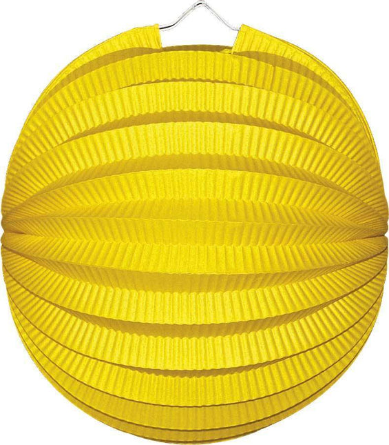 Żółta żarówka latarniowa 23 cm