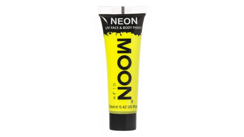 Farba do twarzy Moon Glow Intense Neon UV Intensywny żółty