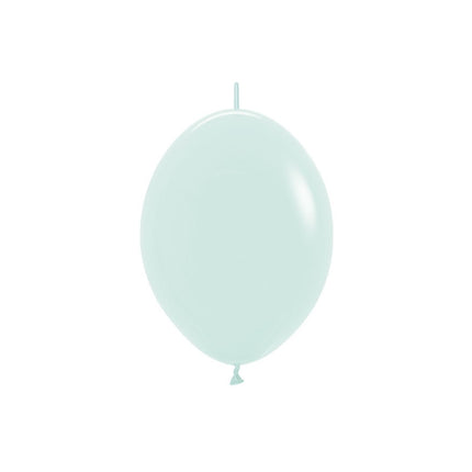 Balony Pastel Matte Green 15cm 50szt