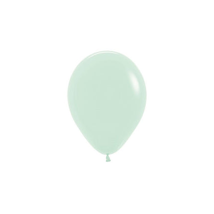 Balony Pastel Matte Green 12cm 50szt